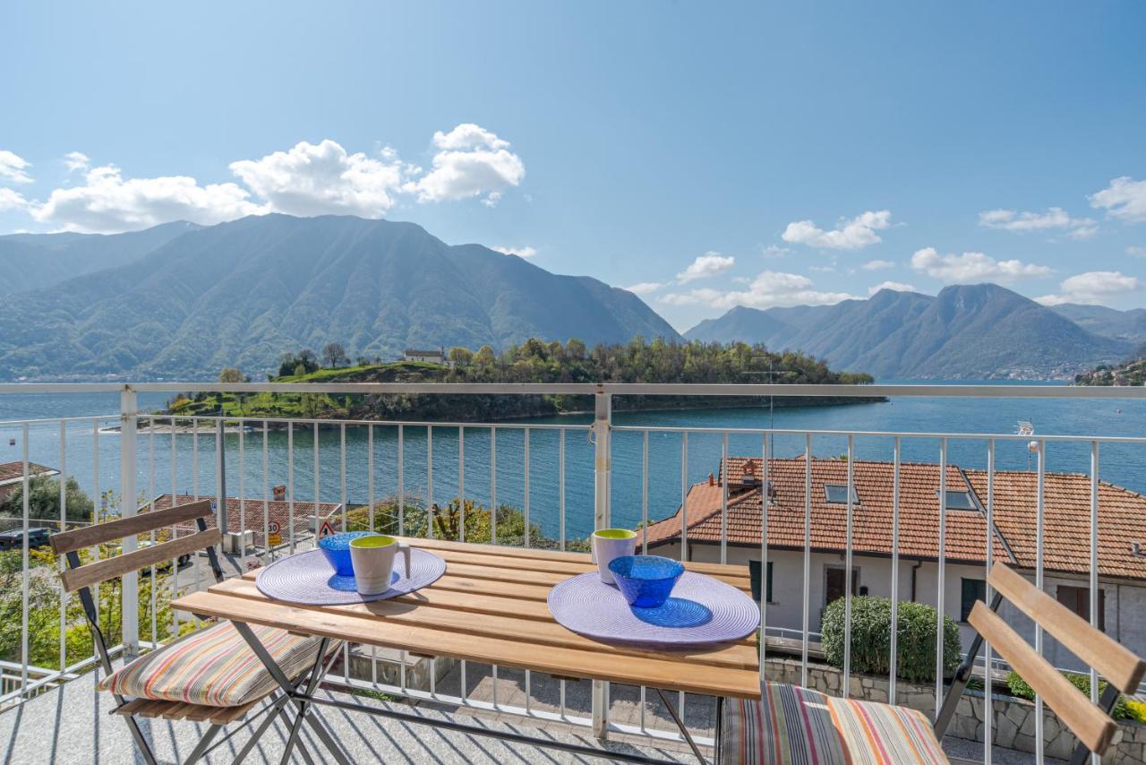 Lake Como Apartment With Balcony And Private Parking Ossuccio Zewnętrze zdjęcie